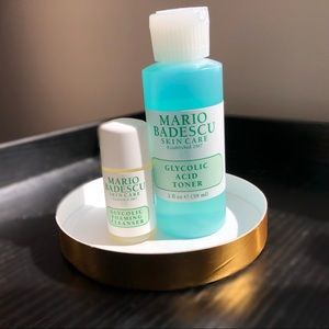Mario Badescu mini cleanser and toner